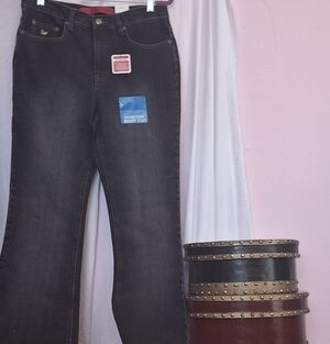 Gloria Vanderbilt Dark Gray Jeans